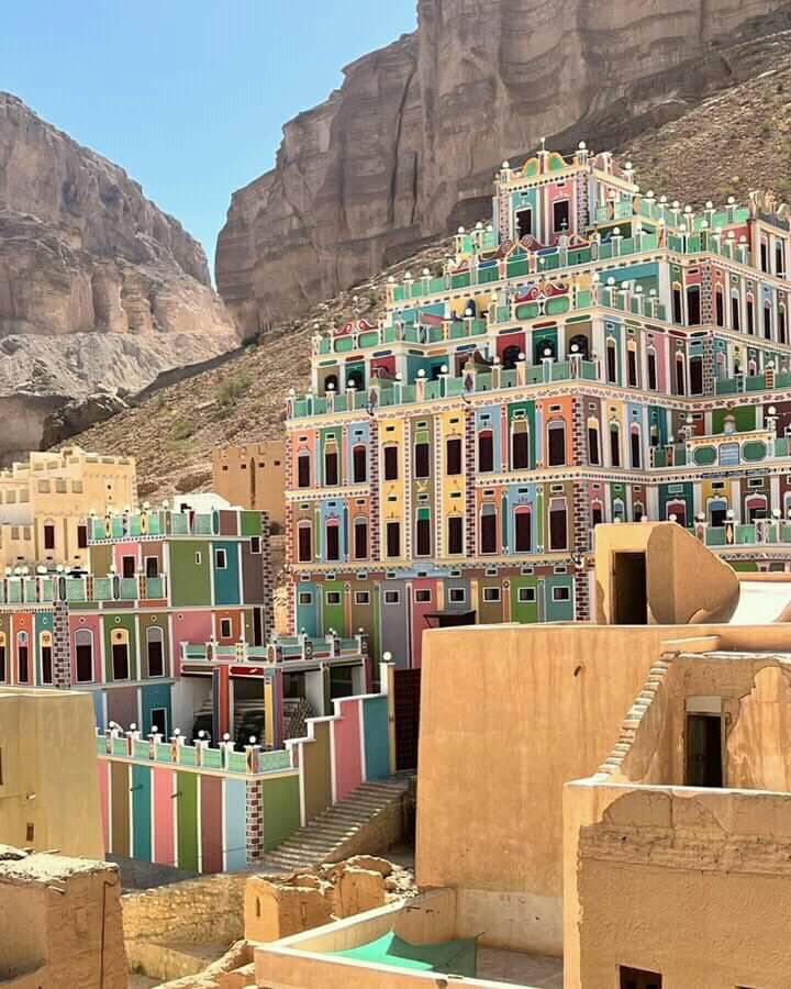 The Palace of Baqshan. 
The beauty of Yemen 🇾🇪