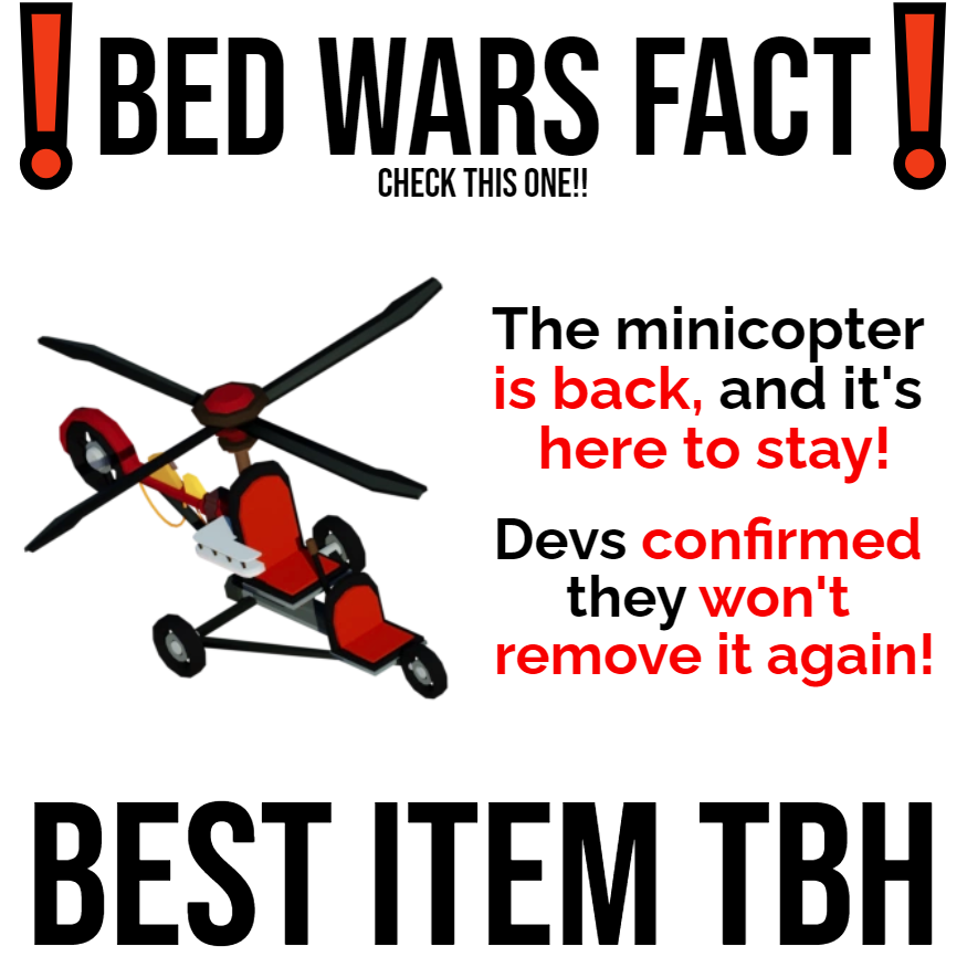 ❗BED WARS FACT❗ (@bedwarsfact) / X