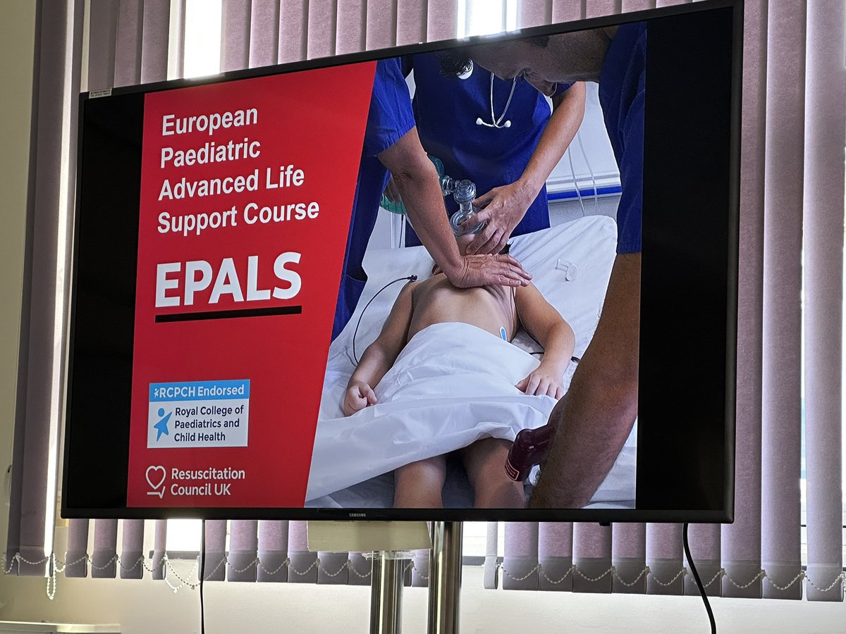 Great 2 days at the Resuscitation EPALS course at Salisbury NHS Hospital.