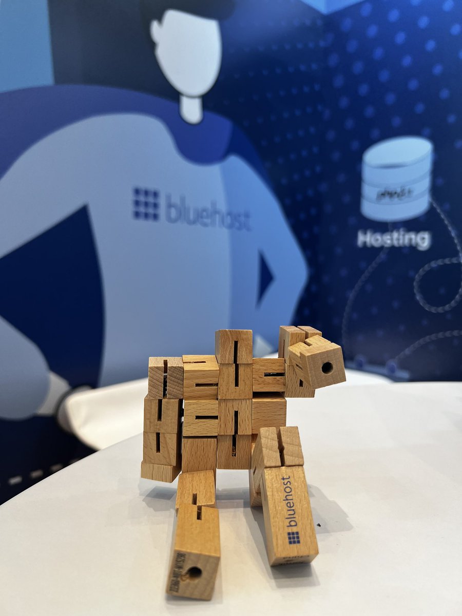 Is it a superhero or a superhost? Maybe both :) 

Grab one and find out more <a href="/bluehost/">Bluehost</a> booth! #WCEU #BluehostAtWCEU