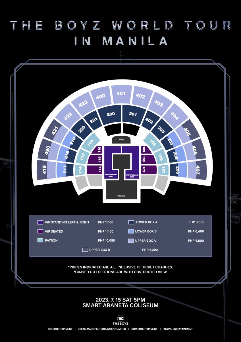dnmentph's tweet image. 📢The Bs! 

🧬Grab your tickets for #ZENERATION_MNL on June 24 through TicketNet outlets and via TicketNet Online!

🔜Official Ticketing Day 06.24.2023 | 12:00NN
📆07.15.2023 | 5PM
📍Smart Araneta Coliseum 

#THEBOYZ #더보이즈 #ZENERATION