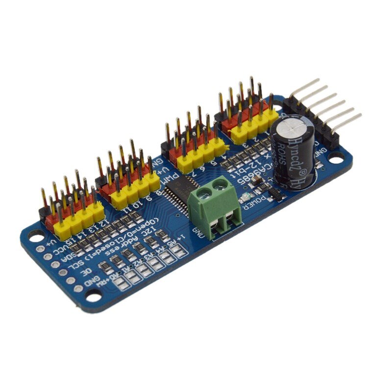 16 Channel 12-bit PWM/Servo Driver-I2C interface PCA9685
Order Now:bit.ly/3X8Hh7e
#Servodriver #I2C #interface #PCA9685 #16channeldriver #ghumtipasal #highlightmultitrade