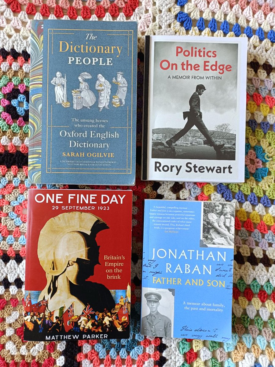 My #nonfiction @thebookseller Editor's Choices for September are books by @AnatoleAlexina Peter Bellerby @ruskin147 @Naturalcalendar Sarah Ogilvie, Matthew Parker, Jonathan Raban, @lemnsissay @RoryStewartUK @mustafasuleymn & @michaelbhaskar (few physical proofs to show!)