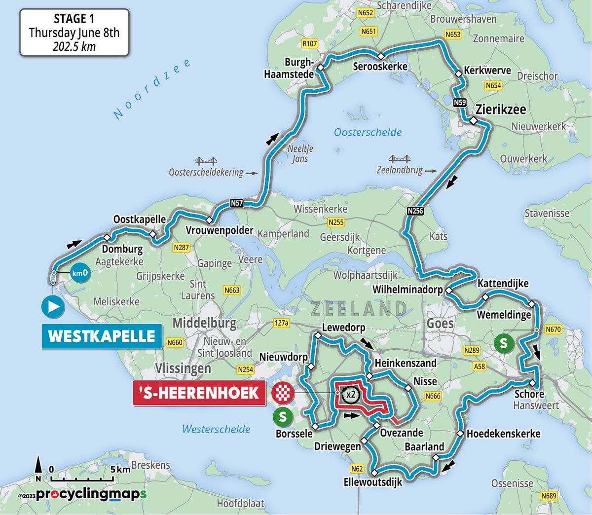 ProCyclingMaps's tweet photo. 🇳🇱 ZLM Tour 2023 - Official maps & profiles by #Procyclingmaps
#ZLMTour2023 https://t.co/BcsEcyCWVB