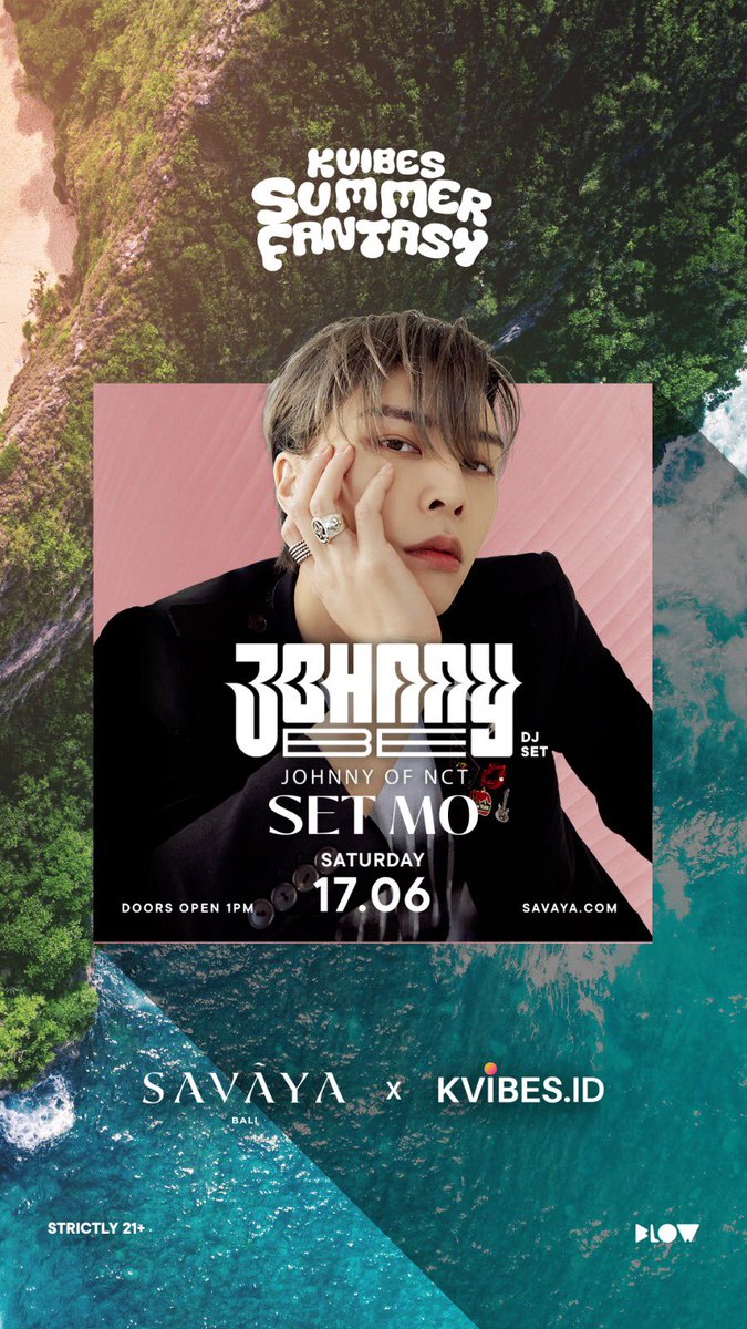 Tickets & tables are on sale for DJ Johnny be & Set Mo on Saturday, June 17th. This event strictly 21+. Visit Savaya.com for more information. In partnership with @officialkvibes. #KVIBESSummerFantasy #JOHNNYbeatKVIBES #JOHNNY #KVIBESxSAVAYA #bali #johnnyinbali