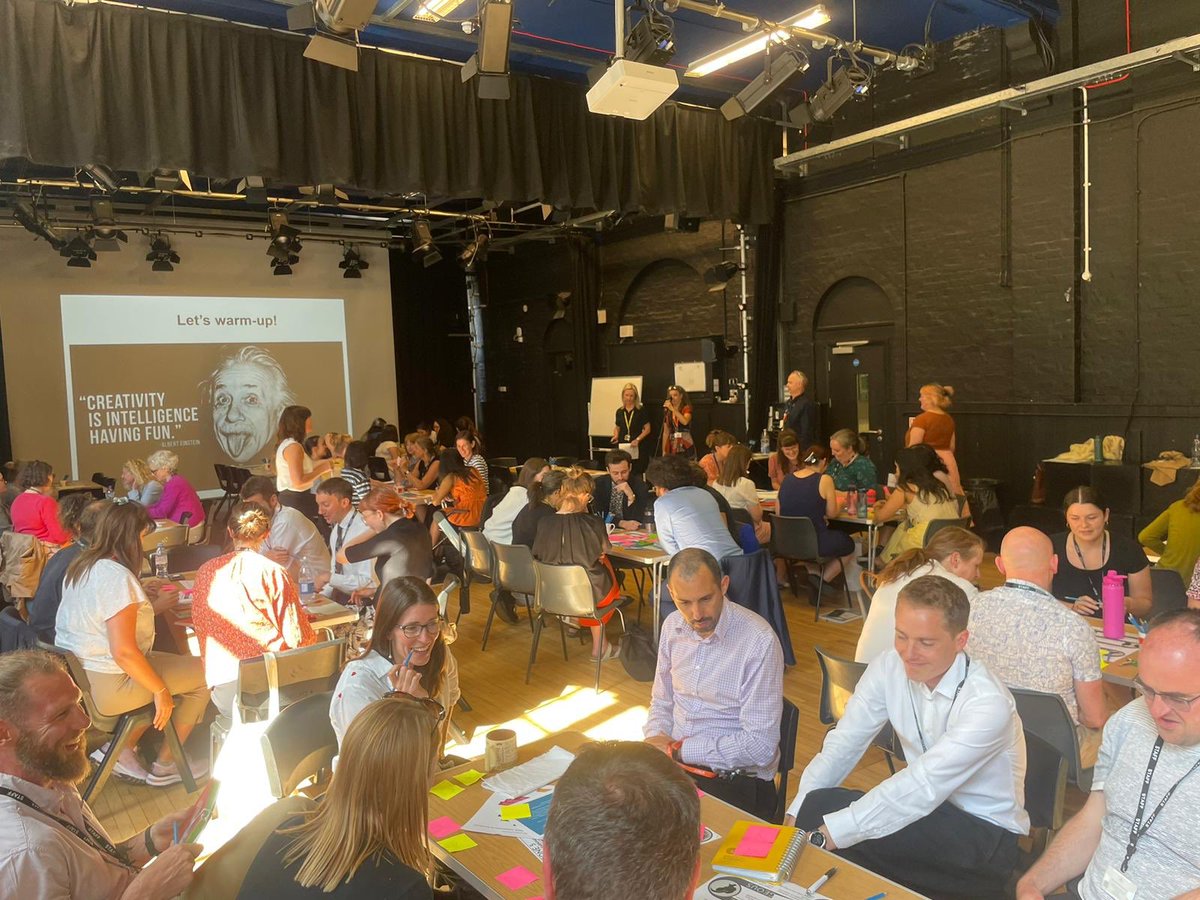 StMarylebone's tweet photo. Great fun and discussions at our whole staff INSET focused on Teaching for Creativity
#creativity #creativitycollaborative #artscouncil #durhamuniveristy #durhamcommission #creativityexchange
@A_New_Direction @ace_national @lucasLearn @NT_Schools https://t.co/kGhum5YBEl