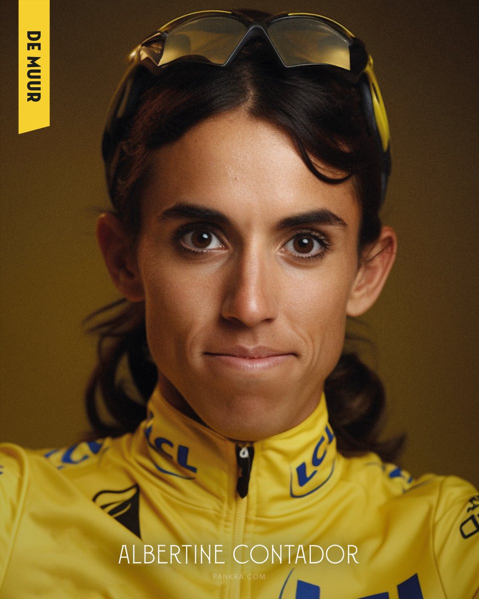Muur #81 komt eraan. Met een door AI gegenereerde portrettenreeks van Giro én Tour winnaressen.