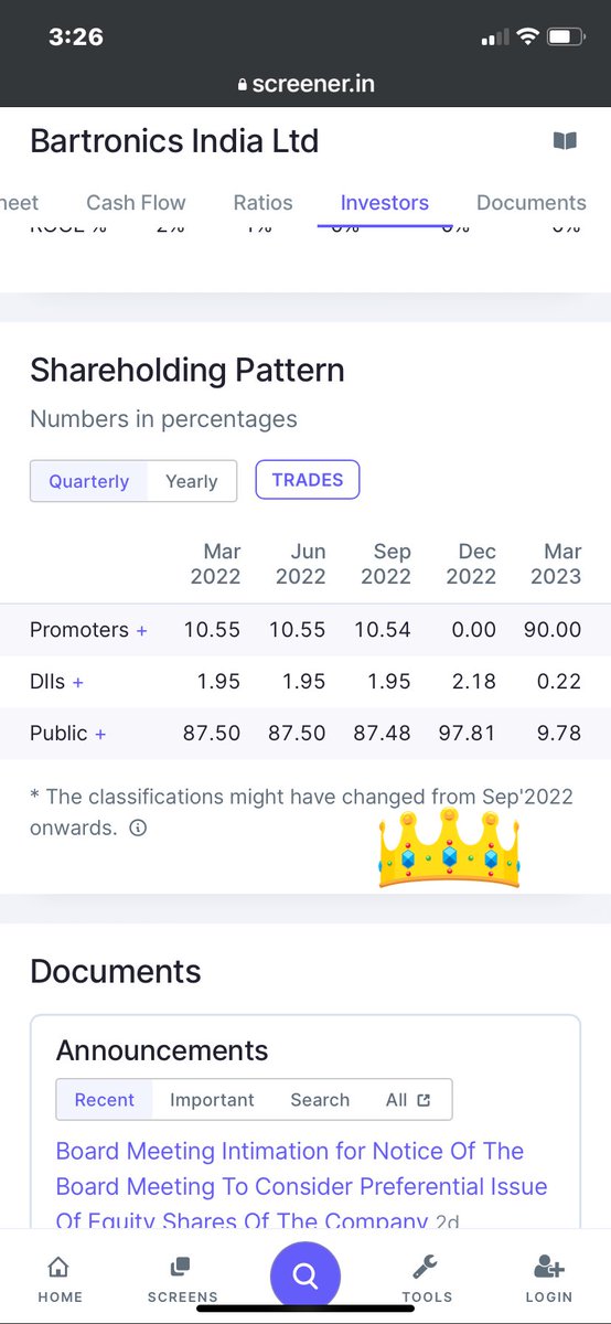 ArunSadanandPai's tweet photo. #bartronics my next #mogambojackpots no.10 dated 9 June 2023 is Bartronics. Incorporated in 1990, Bartronics India Ltd. is engaged in providing solutions based on Bar Coding, Biometrics, RFID, POS, EAS, and Smart Cards etc. promoters grabbed 90% shares from the market. 1500 crores debt cleared, reserves went up to 500 crores. Looks like a revival for this company is back with lots of Card Access controls, a digital barcoding for Assets monitoring, RFID for material tracking . May go back to 50/75/100/150/200 again if it has received orders. Digital India with its entire supply chain under digital transformation can put this company back into its past glory.