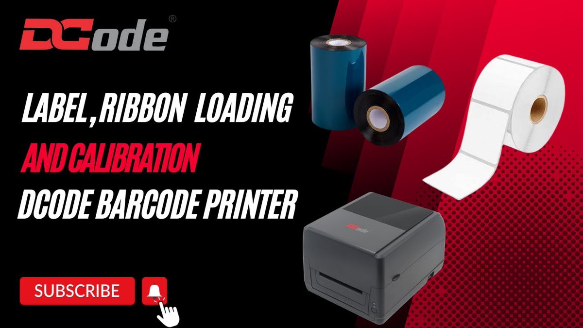 DCTechTalks's tweet image. Enhance your barcode printing skills with our latest tutorial on DC Tech Talks! Join us as we explore Label, Ribbon installation, and calibration of the DCode Barcode Printer.

 #barcodeprinter #labelprinter #printer #barcodelabel #TakeTwo #ContentWithOne #thermalribbon #Dcode