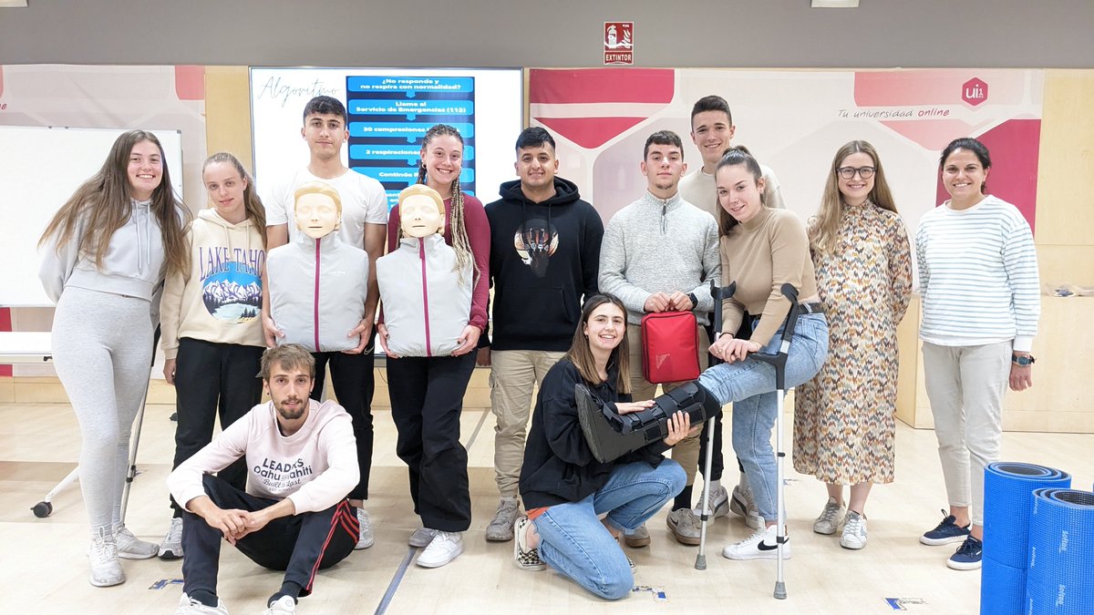 Ayer nuestros alumnos de 1º TEAS <a href="/ui1Universidad/">Universidad Isabel I | Tu universidad online</a>  recibieron un taller de primeros auxilios.
Muchas gracias a  la Doctora Selene Molano por compartir sus conocimientos con nuestros alumnos