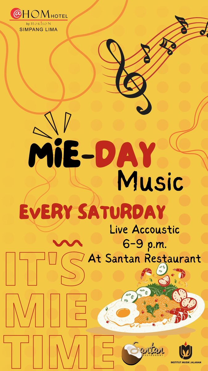 homsimpanglima's tweet photo. Its mie time🍜 Its music time🎶 https://t.co/9V3UN83fTi