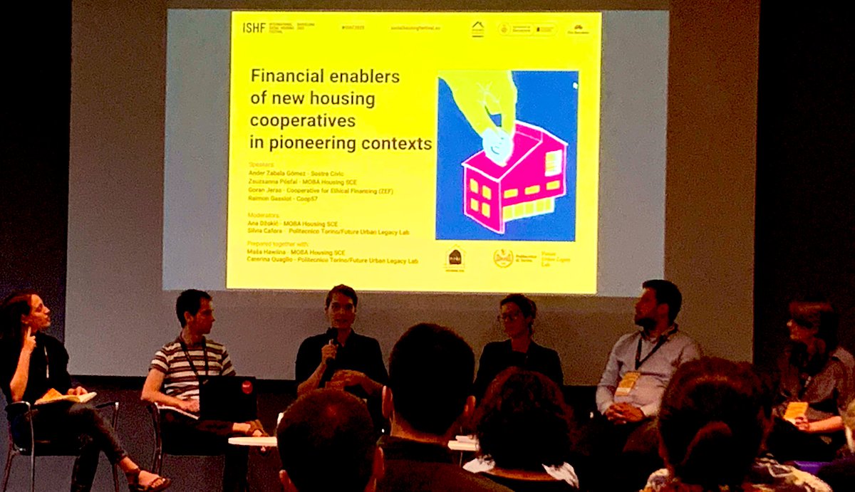 To shift #housing towards a people-led non-speculative model we need to repurpose #finance for a #regenerative #economy that puts people needs first. #MobaHousingNetwork are creating the tools to do this. @ishf2023 @WorldHabitat