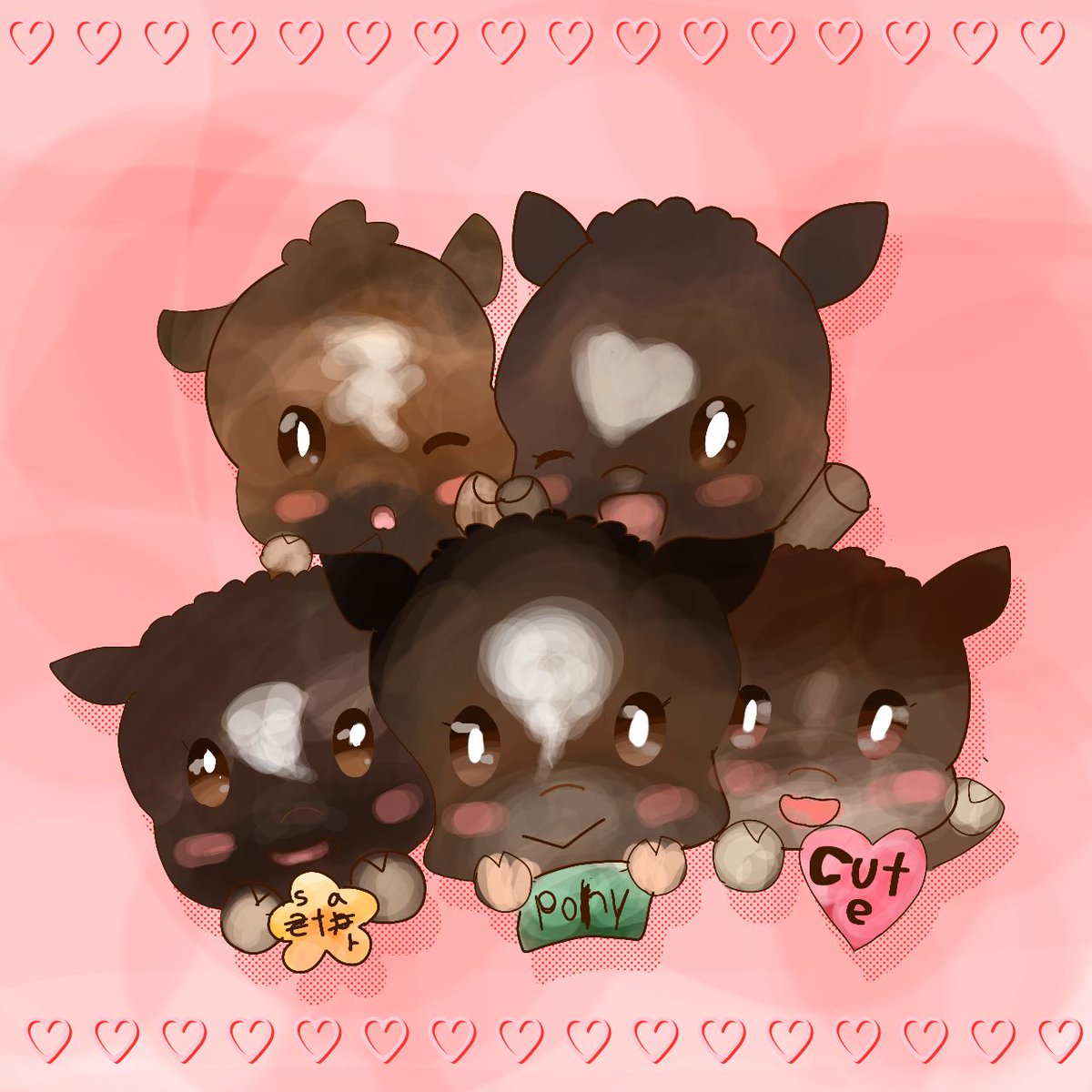 🌈🍀なっちゃん牝4🍀🌈 💳ヒヒーーーーーン、ブモッブモッ、パカラッパ