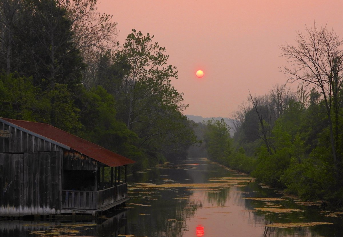 CNYCentral's tweet image. Sunset through the smoke at Camillus Erie Canal Park (📸: Marcia Bower). Keep the photos coming! Share your photos with us here: CNYCentral.com/ChimeIn
#CaptureCNY #camillus #eriecanal #haze #sunset #sunsets #cny #centralny #centralnewyork #upstateny #upstatenewyork #iloveny