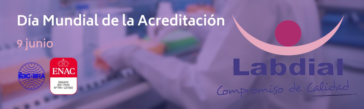 Labdial2008's tweet image. 9 Junio, Día Mundial de la #acreditación 🎉 y como #laboratorio acreditado por @ENAC_acredita bajo #ISO17025 nos sumamos a su iniciativa #WAD2023 compartiendo nuestro alcance de acreditación 👉
labdial.com/cmdescargas/en…