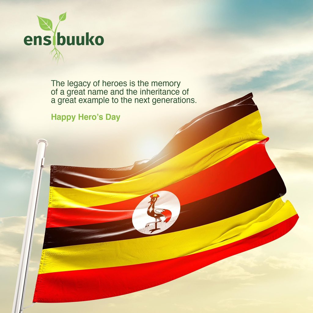 Saluting all the national heroes who have served Uganda with courage, bravery and commitment.

#HappyHeroesDay