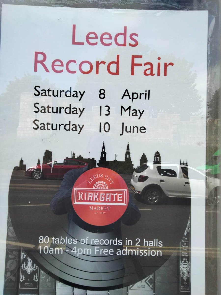 @VisitLeeds tomorrow for a huge selection of records.  36 top sellers with 80 tables of LPs & 45s in 2 halls at Kirkgate indoor market. Round a few corners from @thewallofsound @Crash_Records @JumboRecords @TribeRecordsUK #Leeds #recordfair #recordshops leedsrecordfair.com