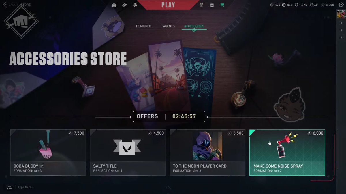 ART_Esportss's tweet photo. Se viene una actualización del Sistema de Valorant con algo nuevo que pronto conoceremos como “puntos Kingdom”
Con esto podrás obtener buddies, skins, tarjetas y todo el contenido de pases de batalla que no hayas podido obtener antes.
También habrán otros detalles
#SomosART https://t.co/s5UH1bc8Oo
