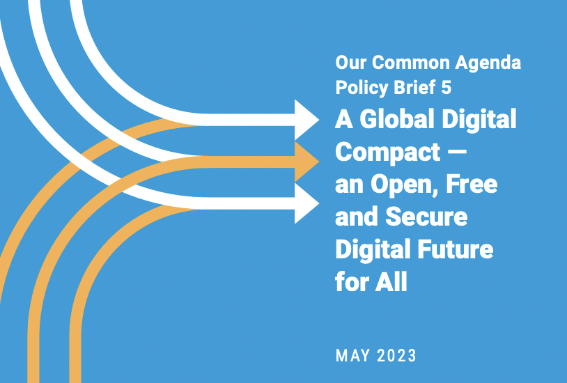 thedatasphere's tweet photo. 🚀REPORT LAUNCH!

📖This @un brief proposes the development of a #globaldigitalcompact that would set out principles, objectives and actions for advancing an open, free, secure and human-centred digital future, that enables the attainment of the #SDGs.

🔗https://t.co/cBG120bXuR https://t.co/JSJDPCzrbB