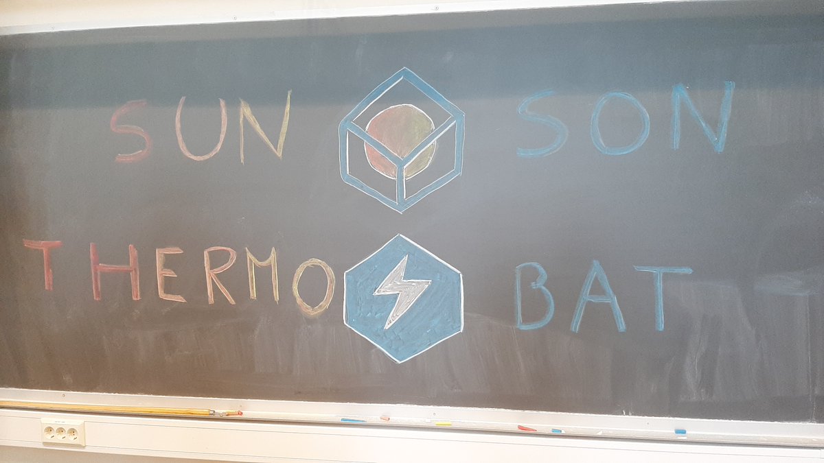 SunsonProject's tweet photo. #SUNSON  and #THERMOBAT join forces! This week we had our first workshop with our sisterhood project THERMOBAT, discussing High-Temperature Energy Storage and Conversion 🔋⚡️🌞🌡️

Don´t miss https://t.co/KQLxtXzBfl  &amp; https://t.co/wCYK3A3Ea3

#HEU #workshop https://t.co/WVO41ShEVC