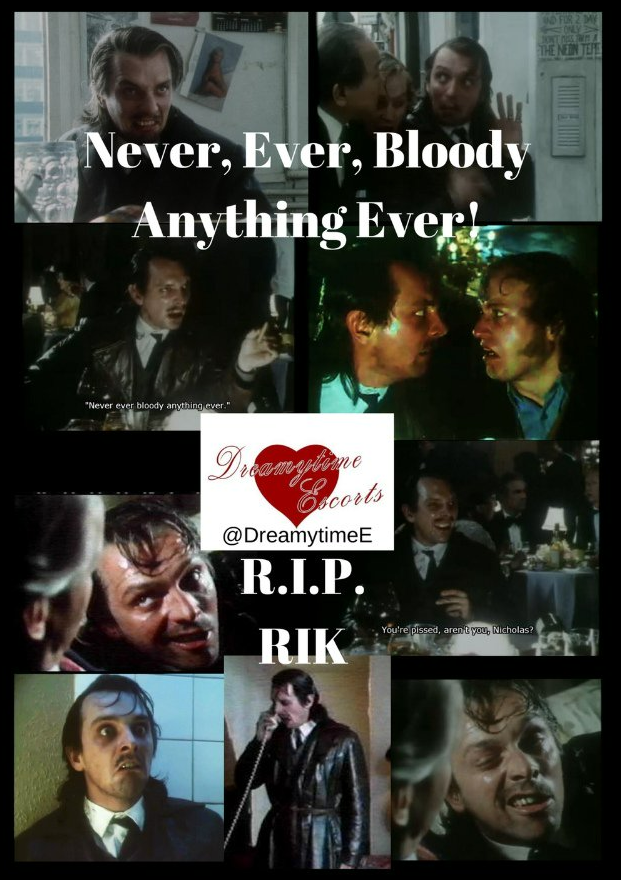 Thank you Rik for showing the world a really goood time! 

#RememberingRik
#RikMayallDay
#RIPRik
#RIPRikMayall