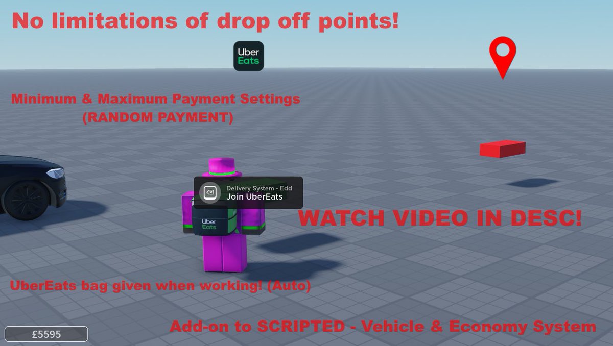 StoreEdd's tweet image. ❓ | Did you know? 

We currently have an ADD-ON to the Economy System, you can deliver food! Purchase the add-on below: 

shop.eddstore.net/b/PVmWS