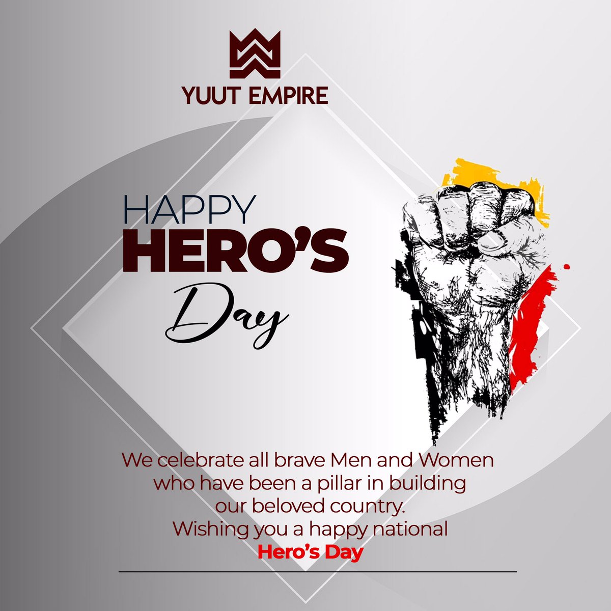 Here at YuutEmpire we celebrate the National Heroes day 
#Ogondannyo 
Still trending