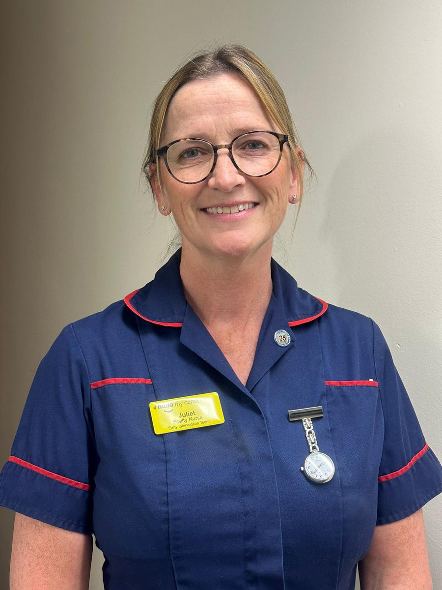 CUH_EIT's tweet photo. What an amazing achievement! 🎉🎉

Our wonderful frailty specialist nurse Juliet has given 35 years service to @CUH_NHS!

Well done Juliet! https://t.co/t0vdKMXesu