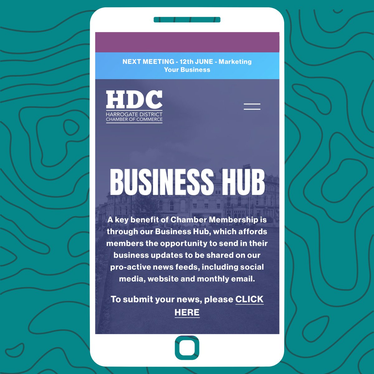 Make sure you’re not missing out on our Business Hub!

It’s the perfect place to keep up to date with all the latest news and events from the Chamber.

To discover more about the Chamber, visit: 
harrogatechamber.co.uk/business-hub 

#HarrogateChamber #HDCC #BusinessHub #News #MemberBenefit
