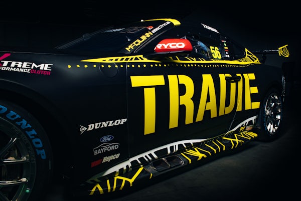 Tickford Racing and TRADIE collaborated with North Queensland artist Jedess Hudson on the design for next weekend's Darwin round at Hidden Valley. The artwork showcases her ancestors’ skills as resourceful craftsmen and women.