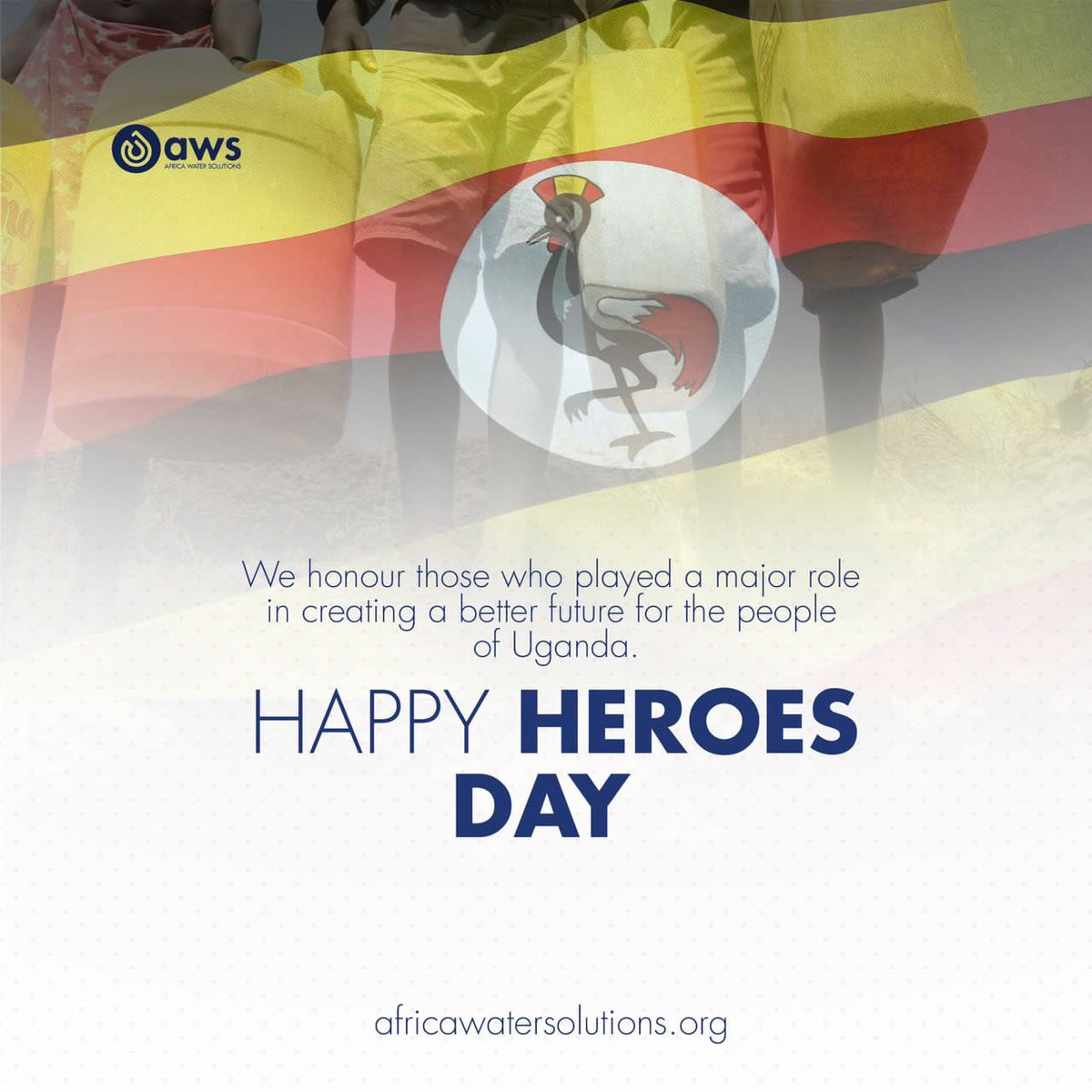 awsorg's tweet image. Today, we celebrate the brave women and men who have sacrificed for our country! We honor our WASH heroes who work tirelessly to provide access to clean water and sanitation for all Ugandans. Thank you for your tireless efforts and dedication. 
#HeroesDay2023 #WASHForAll