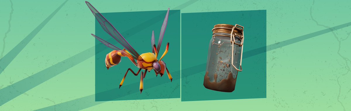 FireMonkey's tweet photo. A hostile insect species known as Wildwasps inhabit the jungle, preferring to swarm around certain plants. Gather them in a jar to throw at enemies! (The Wildwasps set their sights on you? Jump in water or cover yourself in mud to get them off your tail.)