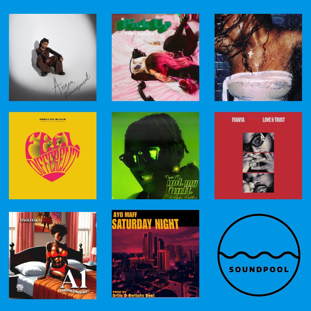 thesoundpool's tweet photo. It's been a lit week and we're still digesting it all 😮💨
We got you covered with our playlist update!
This week’s playlist features new releases from @bloody__civ @TiwaSavage @amaarae @ReekadoBanks @PsychoYP @Iyanya and more ☄️
Link in bio!
#NewSoundsPlaylist #TheSoundPool https://t.co/o1NbwF8iV2