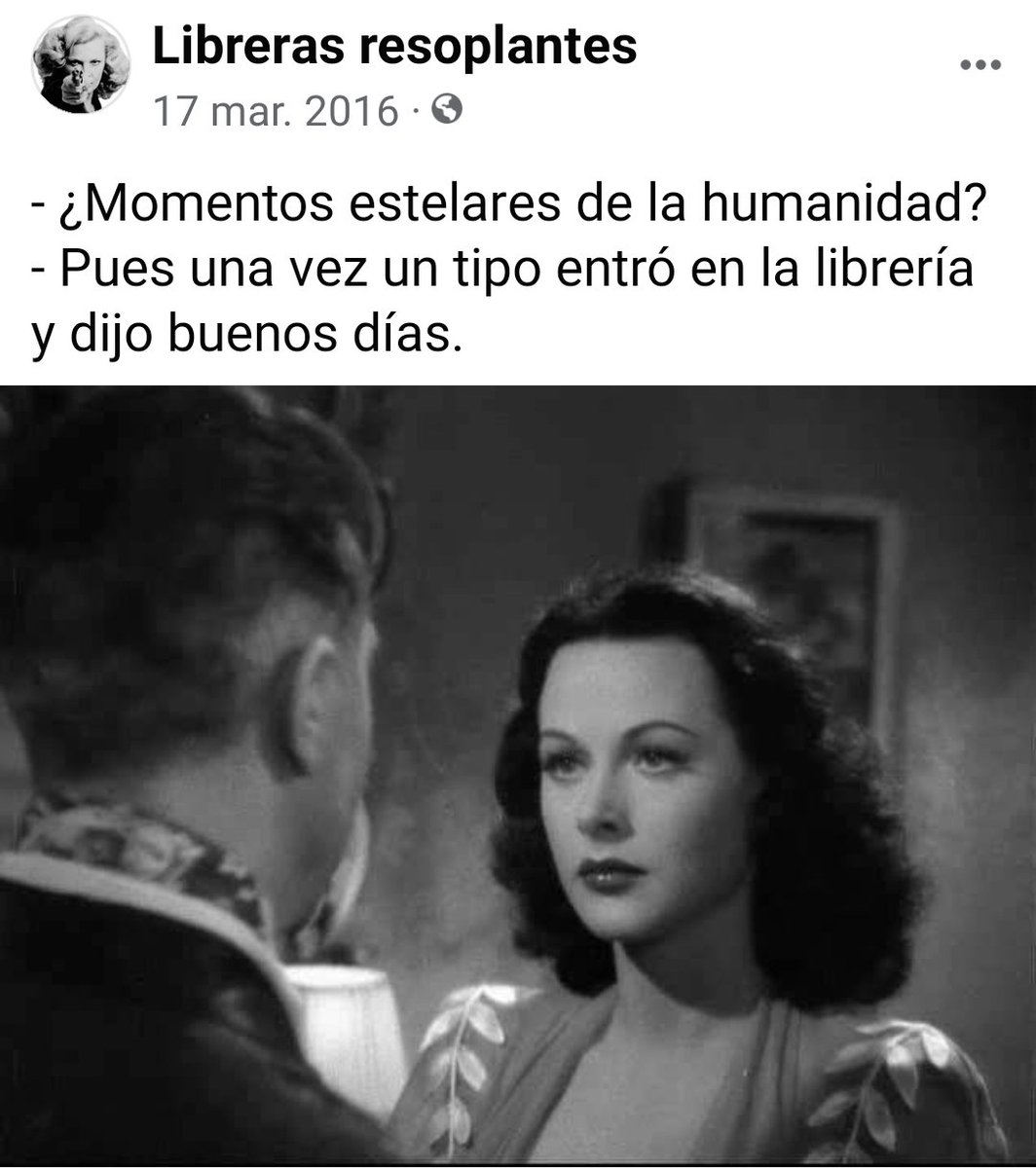 librerialuces's tweet photo. #LibrerasResoplantes #QueArte 😂

*Fuente: @Resoplantes [en Facebook] 👉🏻https://t.co/b39hdtZfxG

#BuenosDias 🙌🏻 https://t.co/CKyNOtOzMa