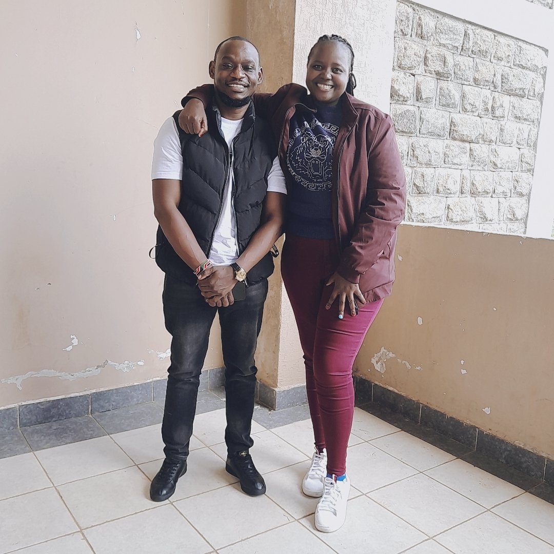 MarsellaGumo's tweet photo. Career day at Jabali Christian School. 
With @OganaBrian https://t.co/Rpm7JaU67z