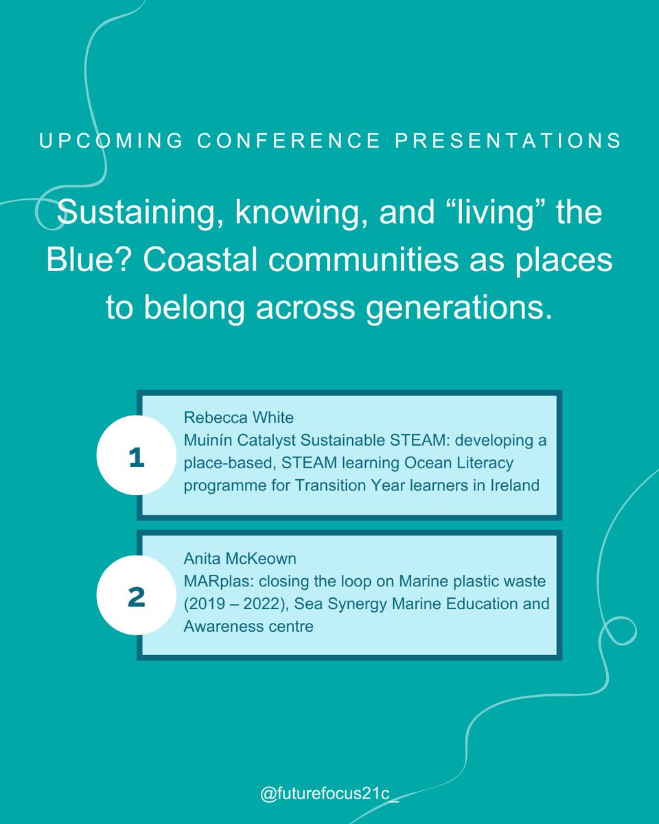 We are excited for our FF21c co-founders who are presenting in @NTNUnorway conference 'Sustaining, knowing and ‘living’ the Blue?' on June 15th! We look forward to exchanging ideas & seeing everyone! ntnu.edu/coastchild @OceansNTNU @LHMARINE_info @CoDesRes @IveraghLiving