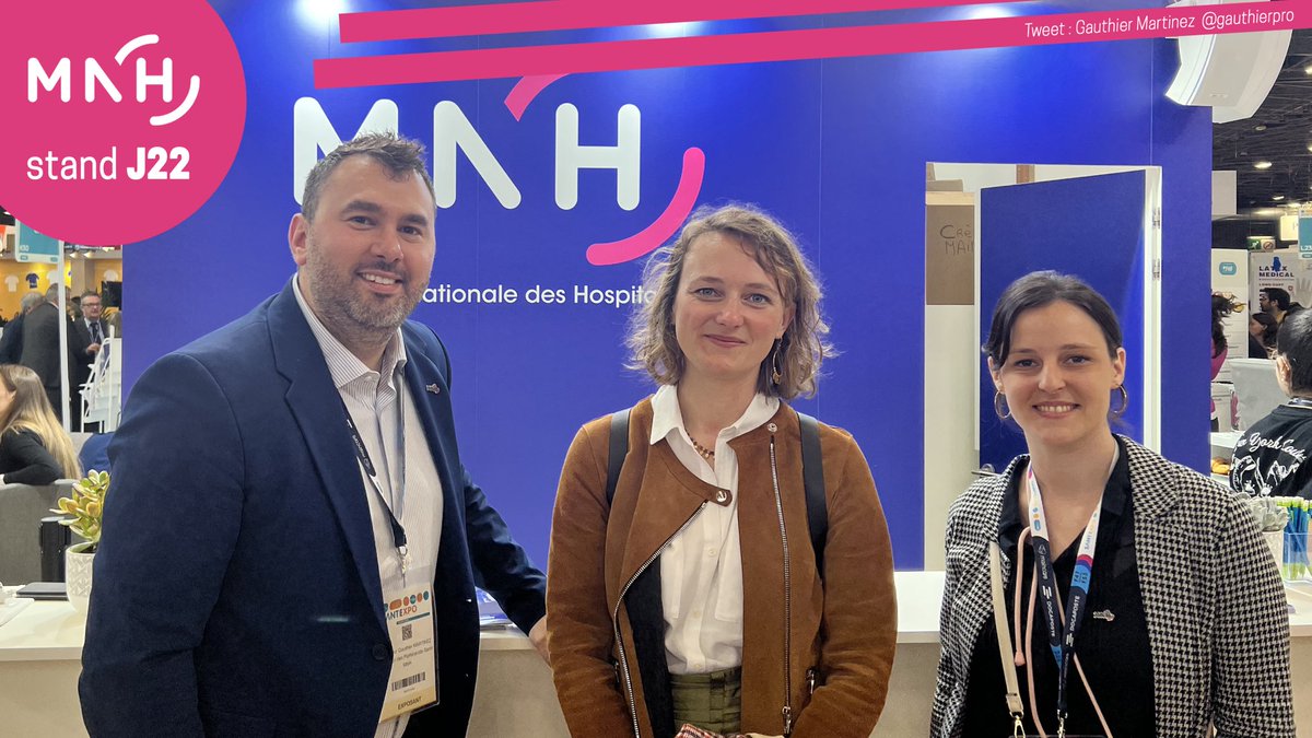 #SANTEXPO | Heureux de retrouver <a href="/Eve_Guillaume/">Eve Guillaume</a> du <a href="/COD3S_national/">COD3S</a> (Directeurs d'établissements sanitaires, sociaux et médico-sociaux) en pleine préparation du Colloque dont la <a href="/MNHmutuelle/">Mutuelle Nationale des Hospitaliers</a> sera #partenaire - en attendant l'annuaire #D3S reste disponible 🔗annuaire-cod3s.net