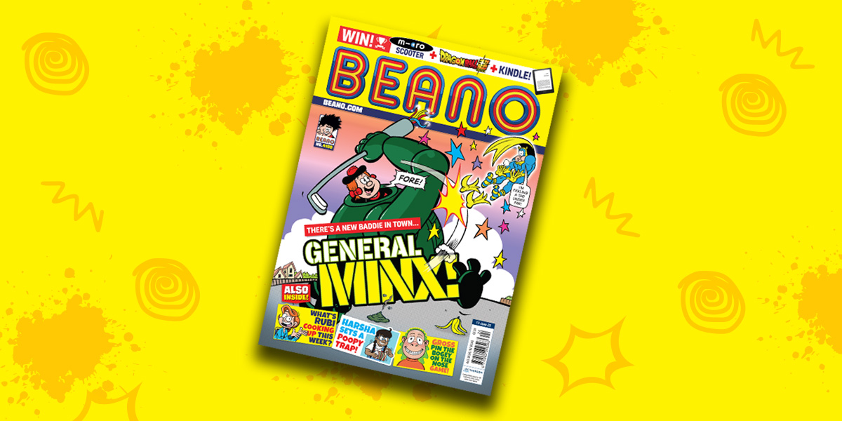 It’s #BeanoWednesday! 🤪 This week, there's a new baddie in town... we have one copy to give away to one lucky follower. To enter: ➡️= Follow us. ♻️ & ❤️= RT and like this tweet. ✍️= Reply with an emoji. Comp closes at 4pm today. T&Cs link in bio.