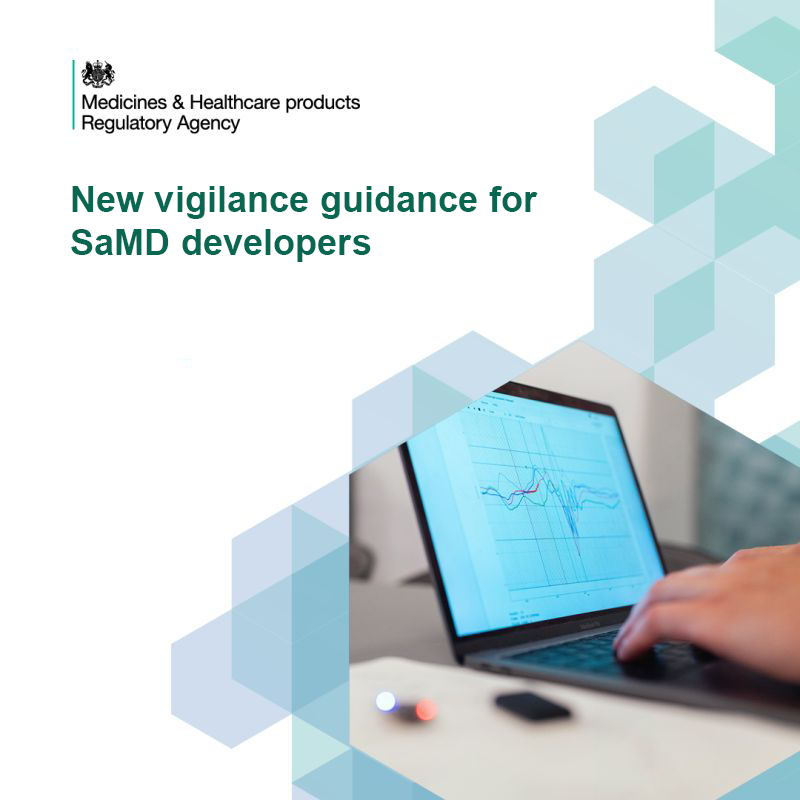 📢 We've released new guidance for manufacturers of Software as a Medical Device!

Understand what counts as a reportable adverse event under our vigilance system and how to report them to us. 

Read the guidance here 👉 bit.ly/456VYf1