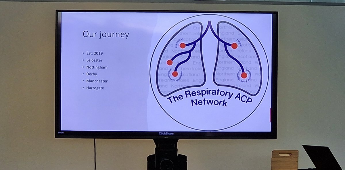 Thank you to our very own Respiratory ACP network committee members @ACPkirsty & @kathryn_wales explaining how the network was formed & the agenda for the day. 

#RACPN23 #respisbest