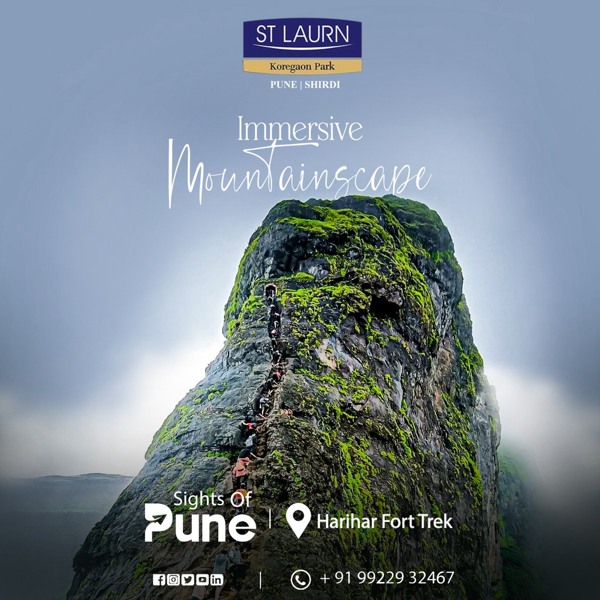 StLaurn_'s tweet photo. Take a tour of the eminent architectural places while you stay at St Laurn Hotels & Resorts. Reserve your room now!
Phone: 8484085123 | 020 4000 8000
Email: reservations@stlaurnhotels.com
#placesofinterest
#hariharfort
#sightsofpune
#HotelsinPune
#PuneHotels
#Hotels
#Resorts https://t.co/204wG16piL