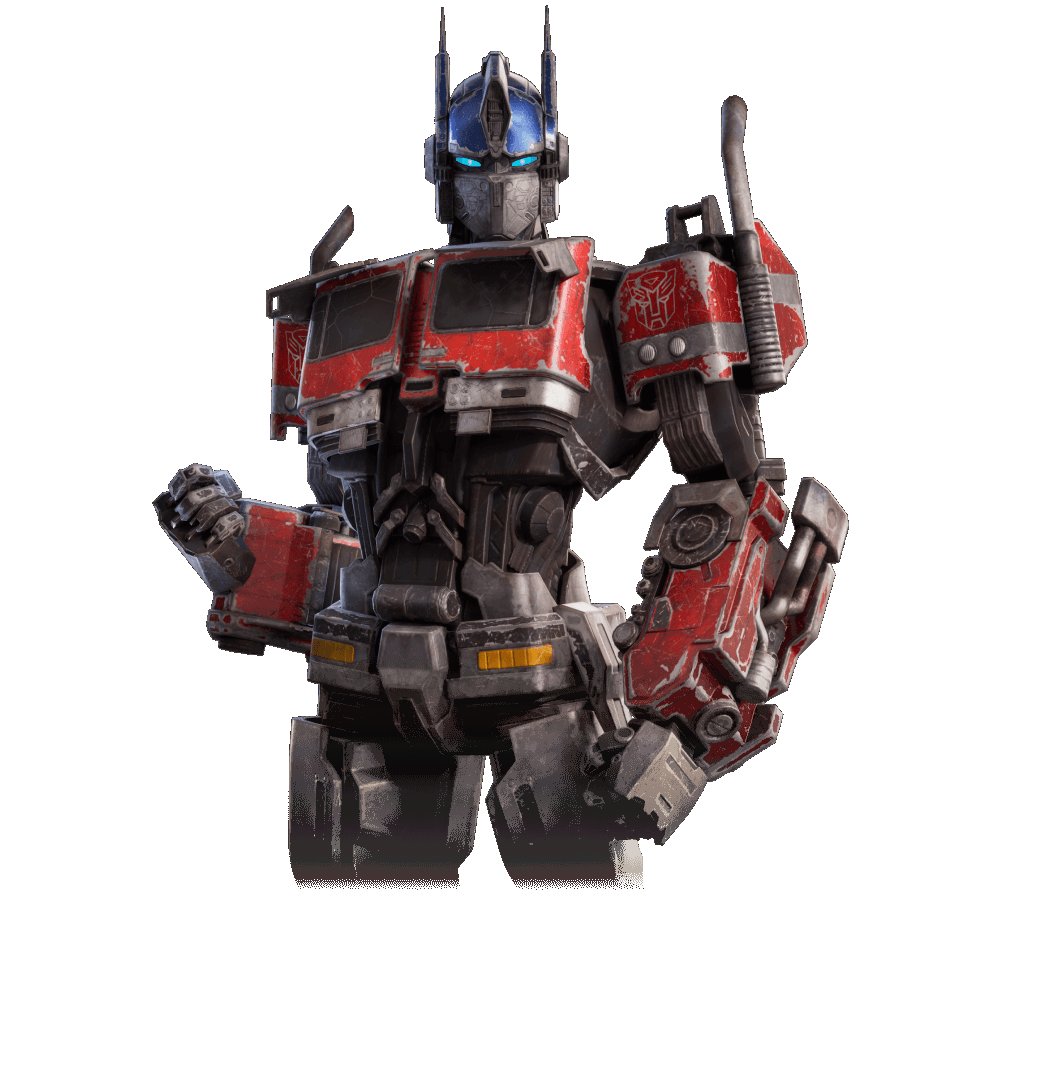 OPTIMUS HAS A CLEAN AND BATTLE DAMAGED EDIT STYLE!