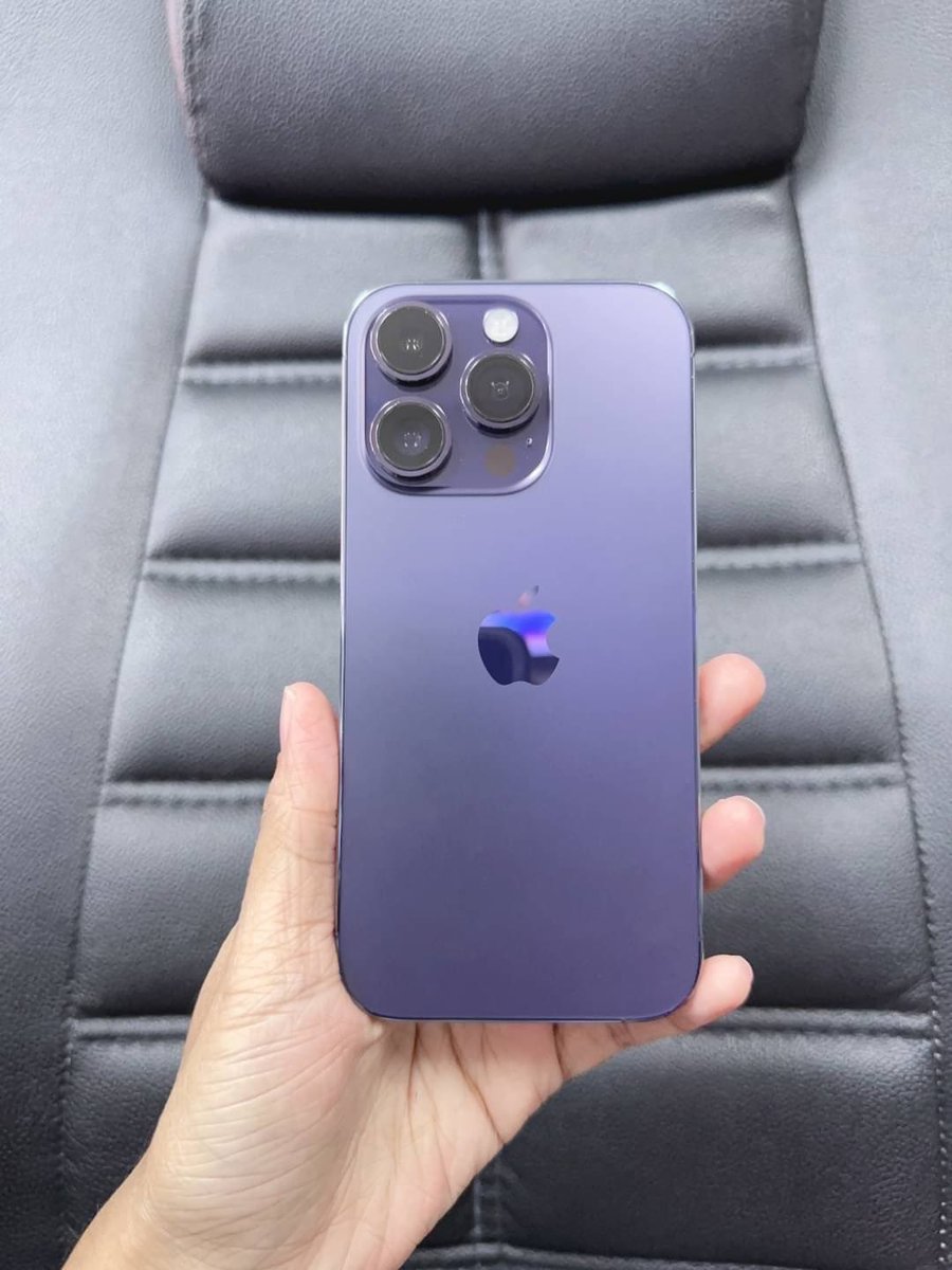 Daisy__Phone's tweet photo. iPhone 14 pro 256 กิ๊ก สีม่วง เครื่องศูนย์ไทย (TH) อุปกรณ์ชุดชาร์จแท้กล่องตรง สภาพ 97% ประกันถึง 24/09/66 ราคา 35,500 บาท 

#ไอโฟนมือสอง #ไอโฟนมือสองราคาถูก #ไอโฟนราคาถูก #ส่งต่อไอโฟน #ขายไอ���ฟน #โทรศัพท์มือสอง #มือถือมือสอง #มือสองสภาพดี https://t.co/ZMWP2XRZAh