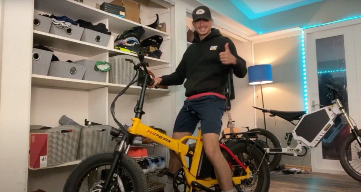HipeakBike's tweet photo. Love my HiPeakBike🤪🫡
Ready for my weekend ride! 
#ebike #electricbike #HiPeakBike #RidetothePeak https://t.co/Thx6SeHThm