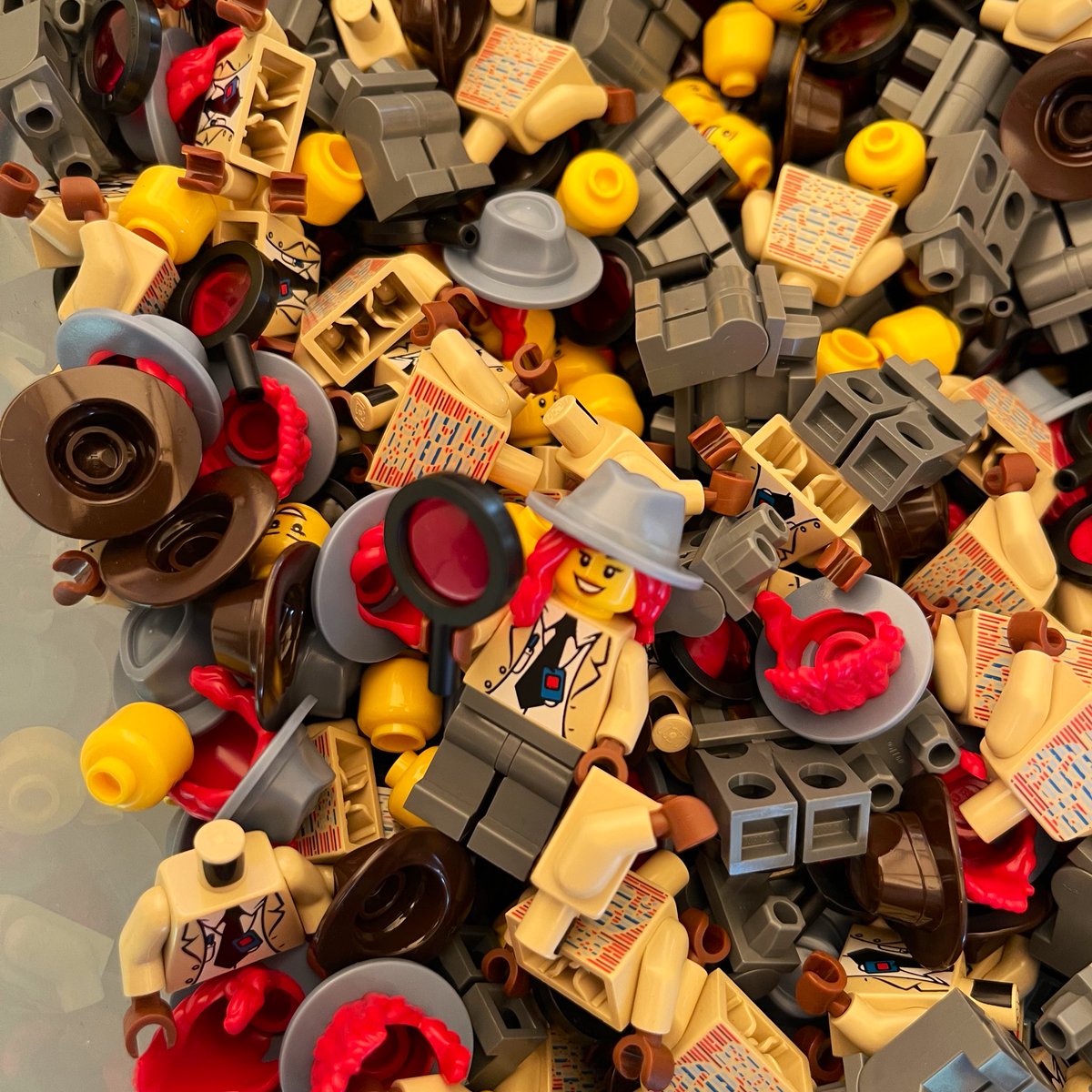 brvandewalle's tweet photo. Can't solve mysteries without a proper minifig! #LEGOPlayday https://t.co/5Qwn4Gprb7