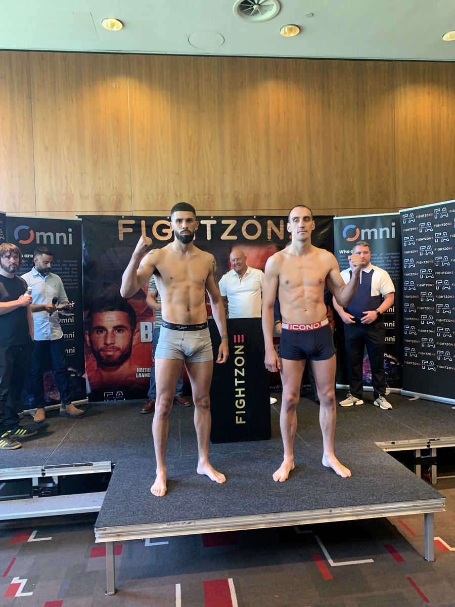 🥊🔥 Yesterday Junior Thompson weighed in at the Hilton Hotel, and tonight he's ready to step into the ring at the Liverpool Olympia to put on a master class and improve his record to 7-0! Catch him live on Fite Zone TV, boxing starts at 7pm Let's go <a href="/JuniorThompson/">Majestic Junior</a> #boxing