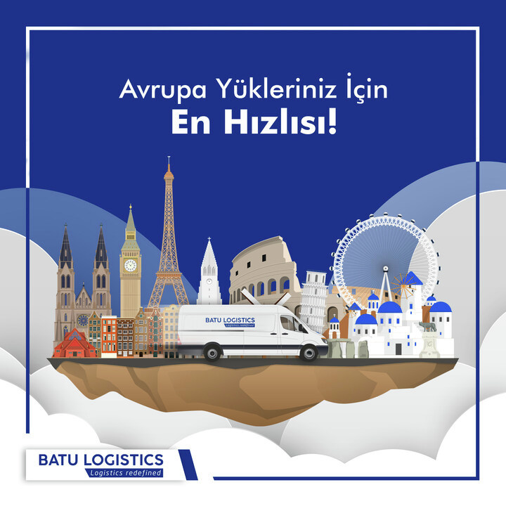 Avrupa’ya gerçekleştireceğiniz taşımalarda, kara yolundaki en hızlı taşıma çözümü olan minivan ile yüklerinizi güvenle teslim ediyoruz.

#BatuLojistik #BatuLogistics #Lojistik #Logistics #KarayoluTaşımacılığı #RoadFreight #Minivan #Avrupa #Europe