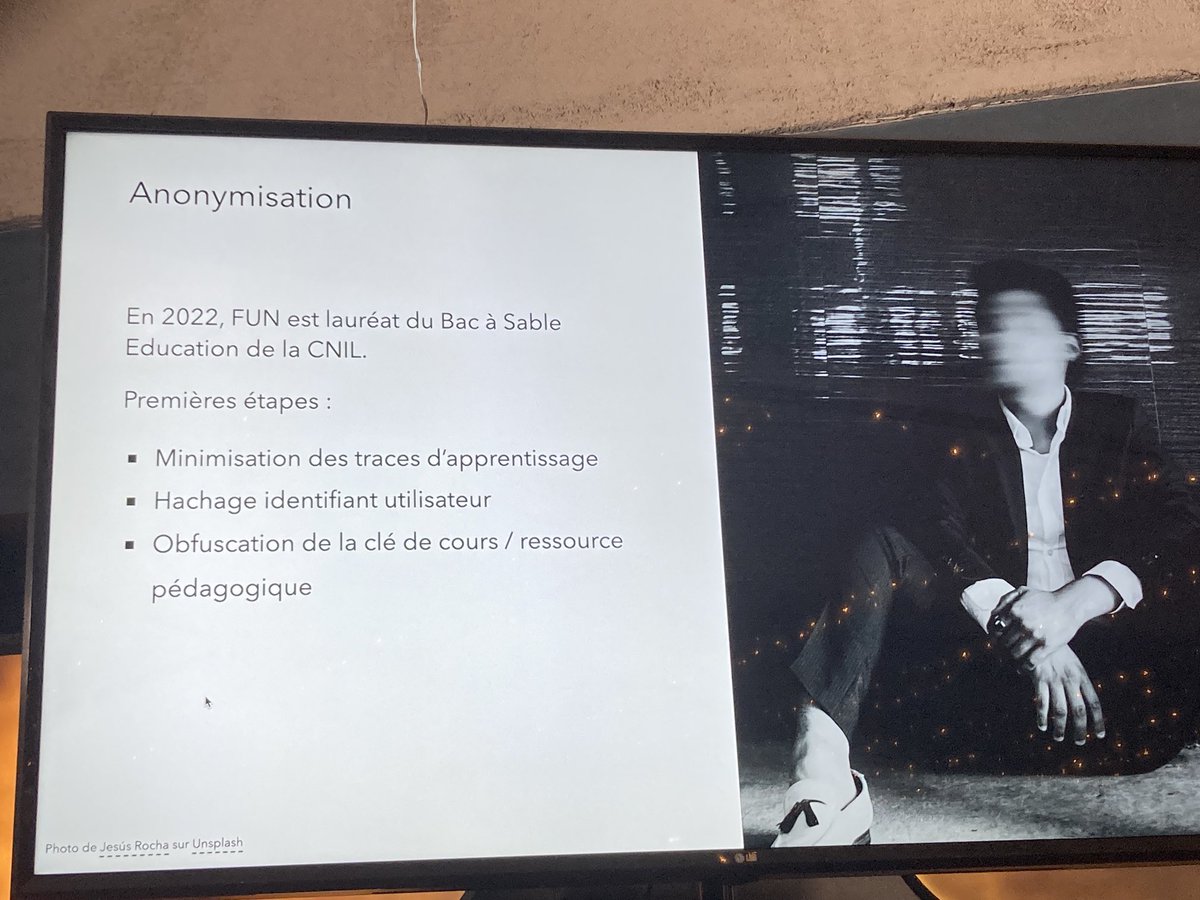 #FUNconférence23
@julienmaupetit 1er étape de l’anonymisation