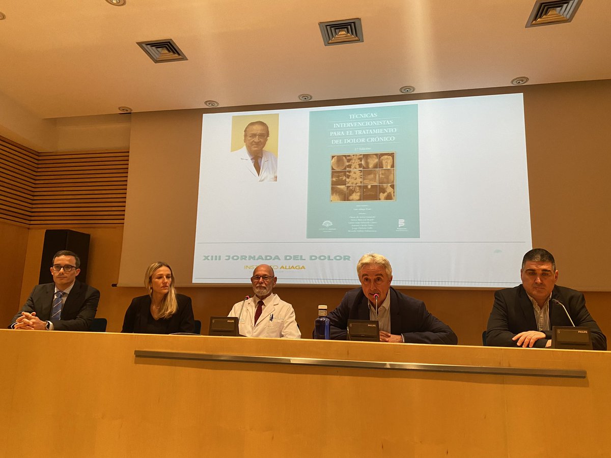 Nos espera un gran día de aprendizaje en la XIII Jornada de dolor del Instituto Aliaga en Teknon Gracias a <a href="/Sedolor/">Sociedad Española del Dolor #SEDolor25</a> y @<a href="/SocCatDolor/">Soc Catalana Dolor</a> por su aval. #jornadadolor2023
