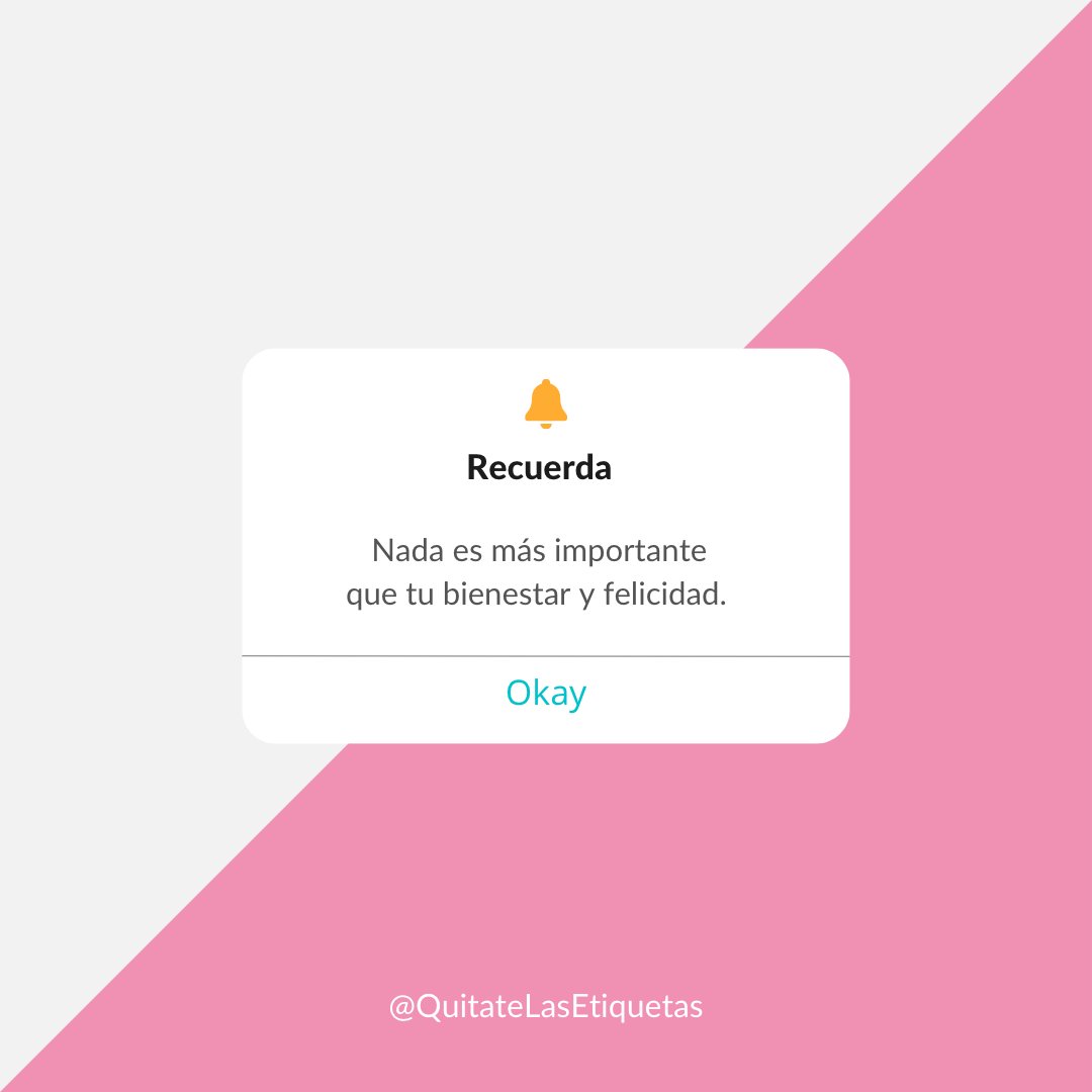 Quítate Las Etiquetas tweet media